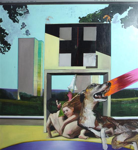 Jago Max Williams High Rising 72 x 72in., unframed